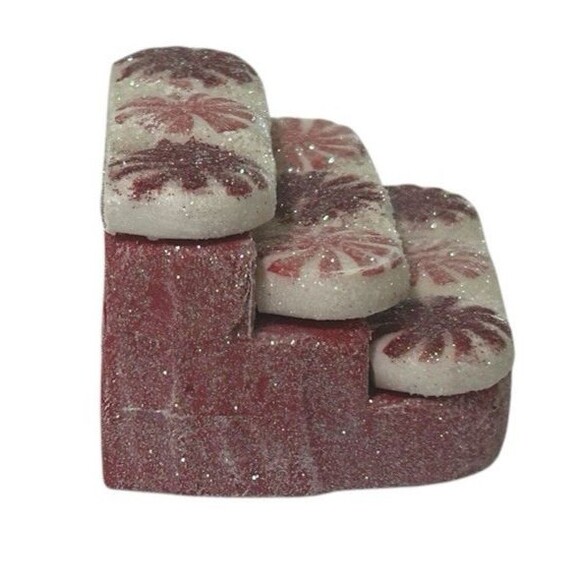 Dept 56 Lot Peppermint Rd Straight Stairs Bridge Arch Candy Cane Fence 52666 - Picture 10 of 14